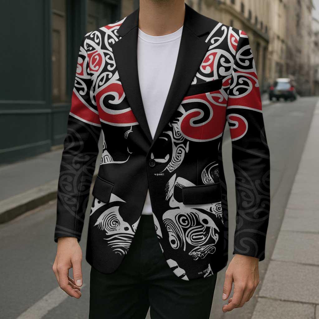 Aotearoa Toitu Te Tiriti Blazer New Zealand Stand Together Stand Stronger - Polynesian Pride