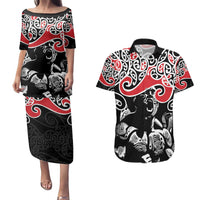 Aotearoa Toitu Te Tiriti Couples Matching Puletasi and Hawaiian Shirt New Zealand Stand Together Stand Stronger