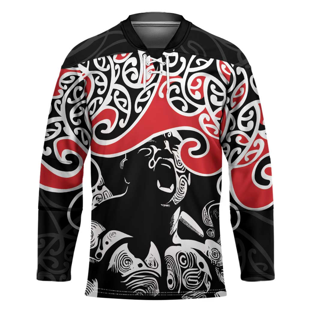 Aotearoa Toitu Te Tiriti Hockey Jersey New Zealand Stand Together Stand Stronger - Polynesian Pride