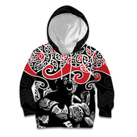 Aotearoa Toitu Te Tiriti Kid Hoodie New Zealand Stand Together Stand Stronger