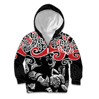 Aotearoa Toitu Te Tiriti Kid Hoodie New Zealand Stand Together Stand Stronger
