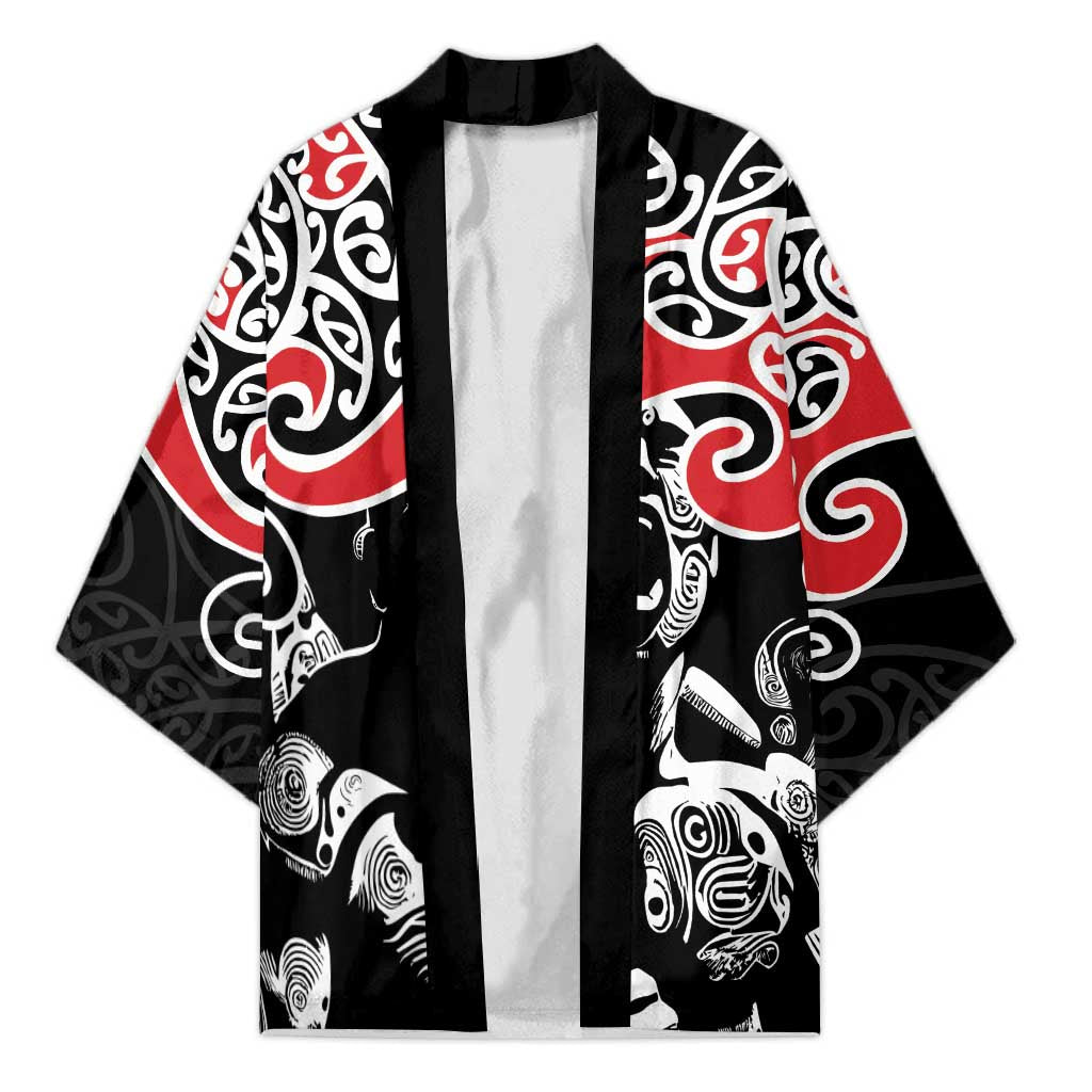 Aotearoa Toitu Te Tiriti Kimono New Zealand Stand Together Stand Stronger - Polynesian Pride