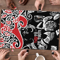 Aotearoa Toitu Te Tiriti Puzzle New Zealand Stand Together Stand Stronger - Polynesian Pride