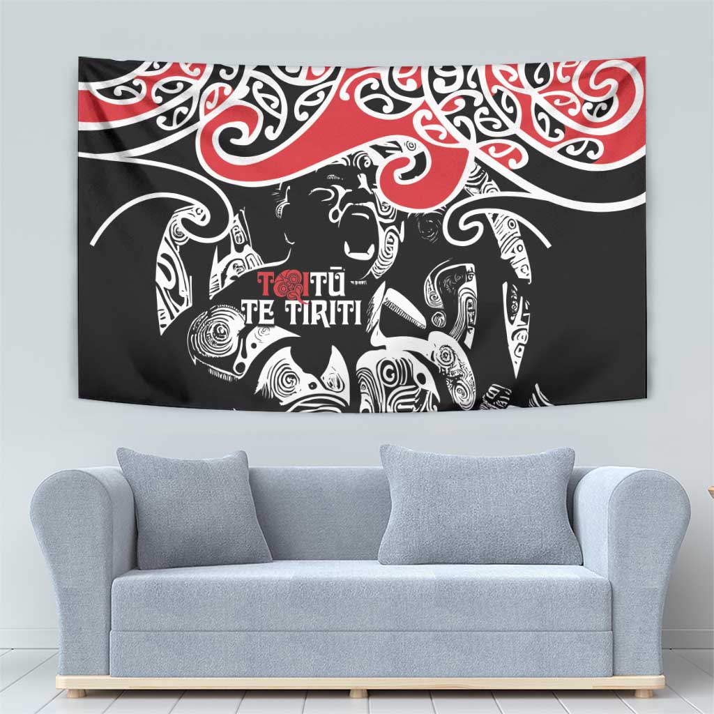 Aotearoa Toitu Te Tiriti Tapestry New Zealand Stand Together Stand Stronger LT9 - Polynesian Pride