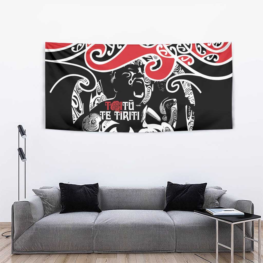 Aotearoa Toitu Te Tiriti Tapestry New Zealand Stand Together Stand Stronger LT9 - Polynesian Pride