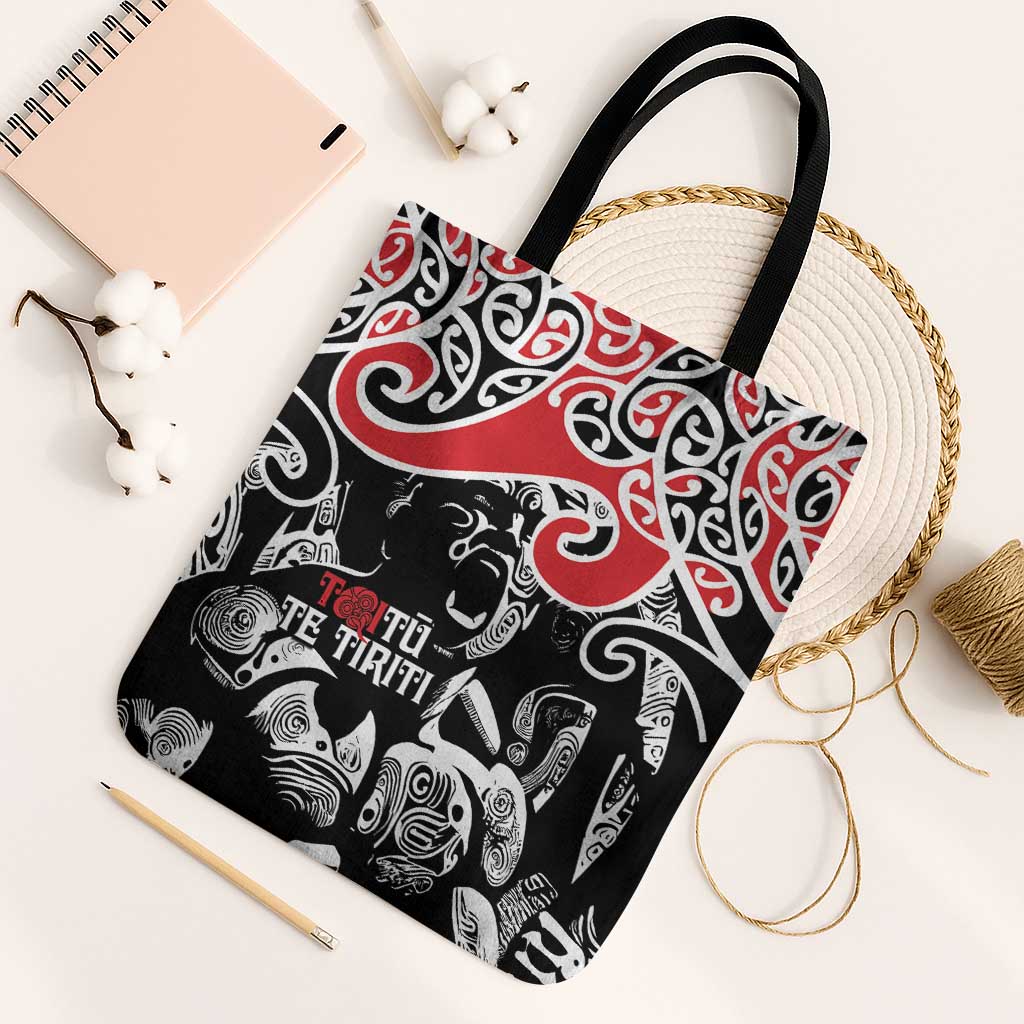 Aotearoa Toitu Te Tiriti Tote Bag New Zealand Stand Together Stand Stronger - Polynesian Pride