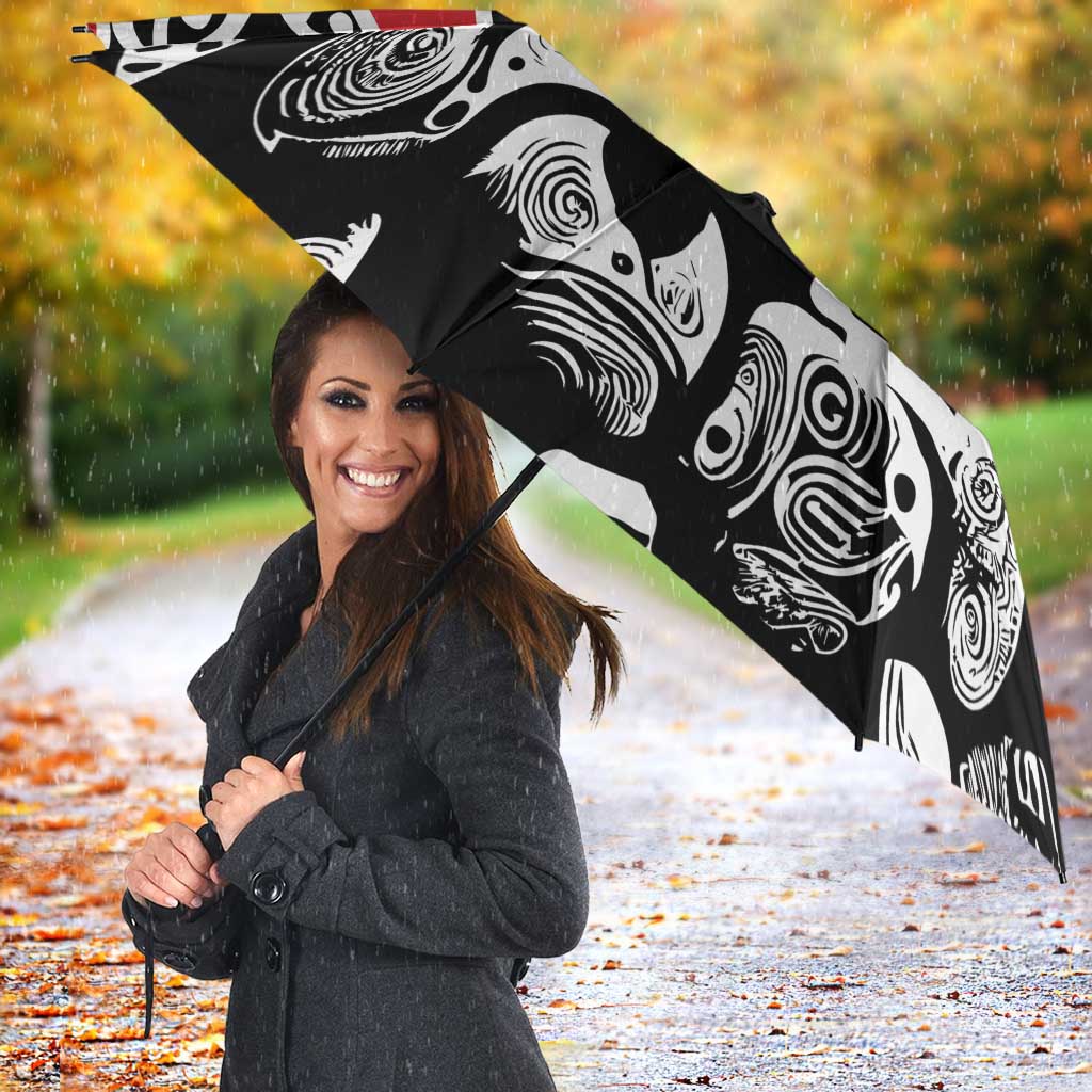 Aotearoa Toitu Te Tiriti Umbrella New Zealand Stand Together Stand Stronger - Polynesian Pride