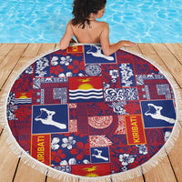 Kiribati Tekeraoi n te Kiritimati Beach Blanket Pacific Patchwork Xmas Vibes - Polynesian Pride