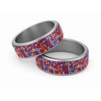 Kiribati Tekeraoi n te Kiritimati Classic Ring Pacific Patchwork Xmas Vibes - Polynesian Pride