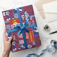 Kiribati Tekeraoi n te Kiritimati Wrapping Paper Pacific Patchwork Xmas Vibes - Polynesian Pride