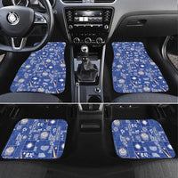 Marshall Islands Merry Christmas Car Mats Pacific Patchwork Xmas Vibes - Polynesian Pride