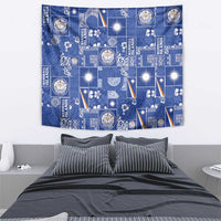 Marshall Islands Merry Christmas Tapestry Pacific Patchwork Xmas Vibes - Polynesian Pride