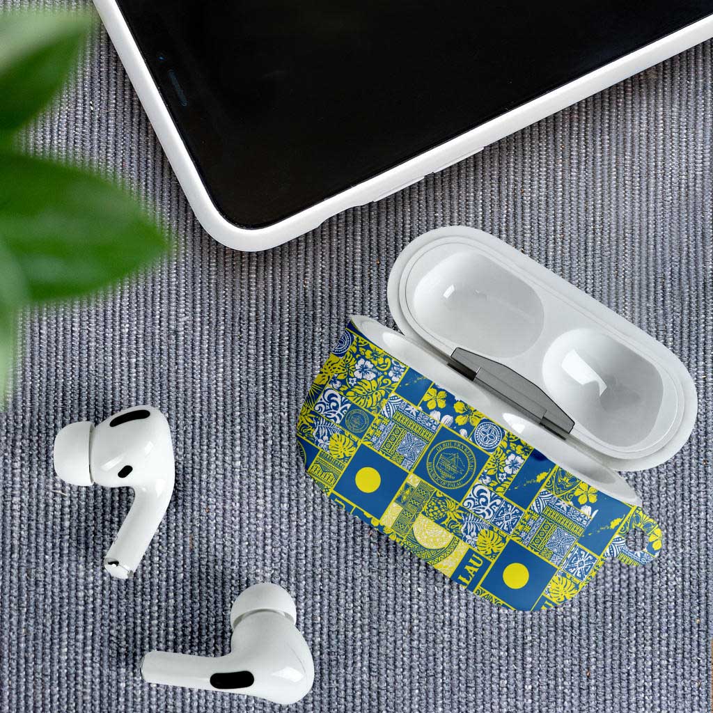 Palau Ungil Kurismas AirPods Case Pacific Patchwork Xmas Vibes LT9 - Polynesian Pride