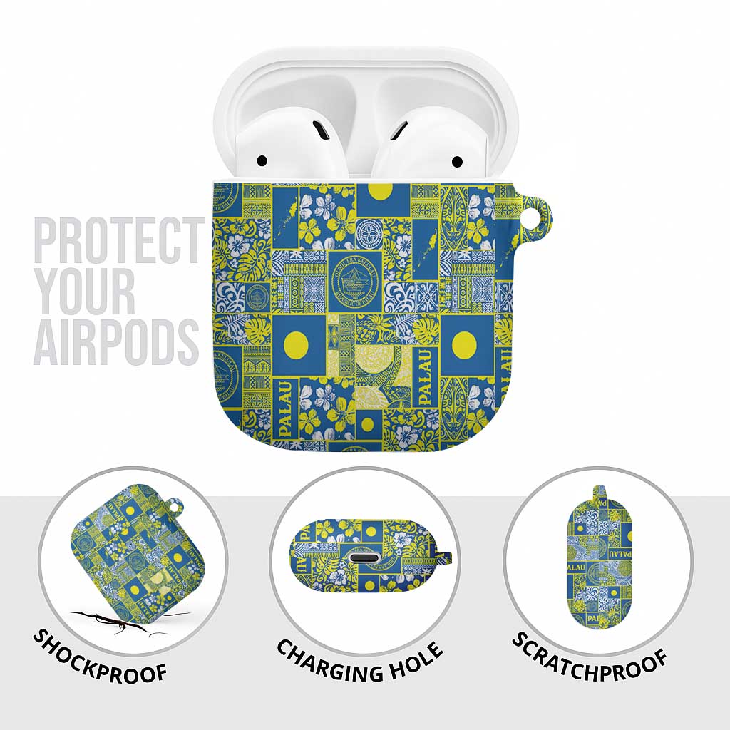 Palau Ungil Kurismas AirPods Case Pacific Patchwork Xmas Vibes LT9 - Polynesian Pride