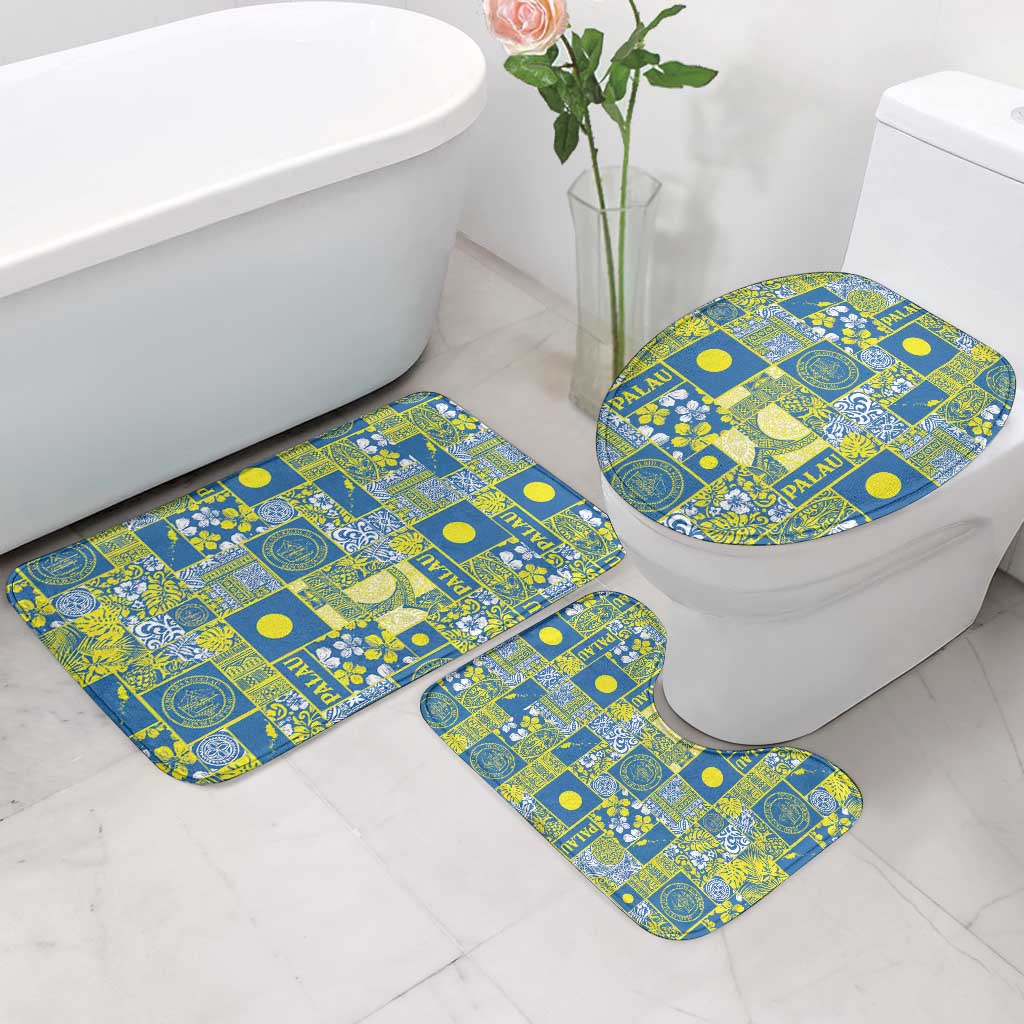 Palau Ungil Kurismas Bathroom Set Pacific Patchwork Xmas Vibes LT9 - Polynesian Pride