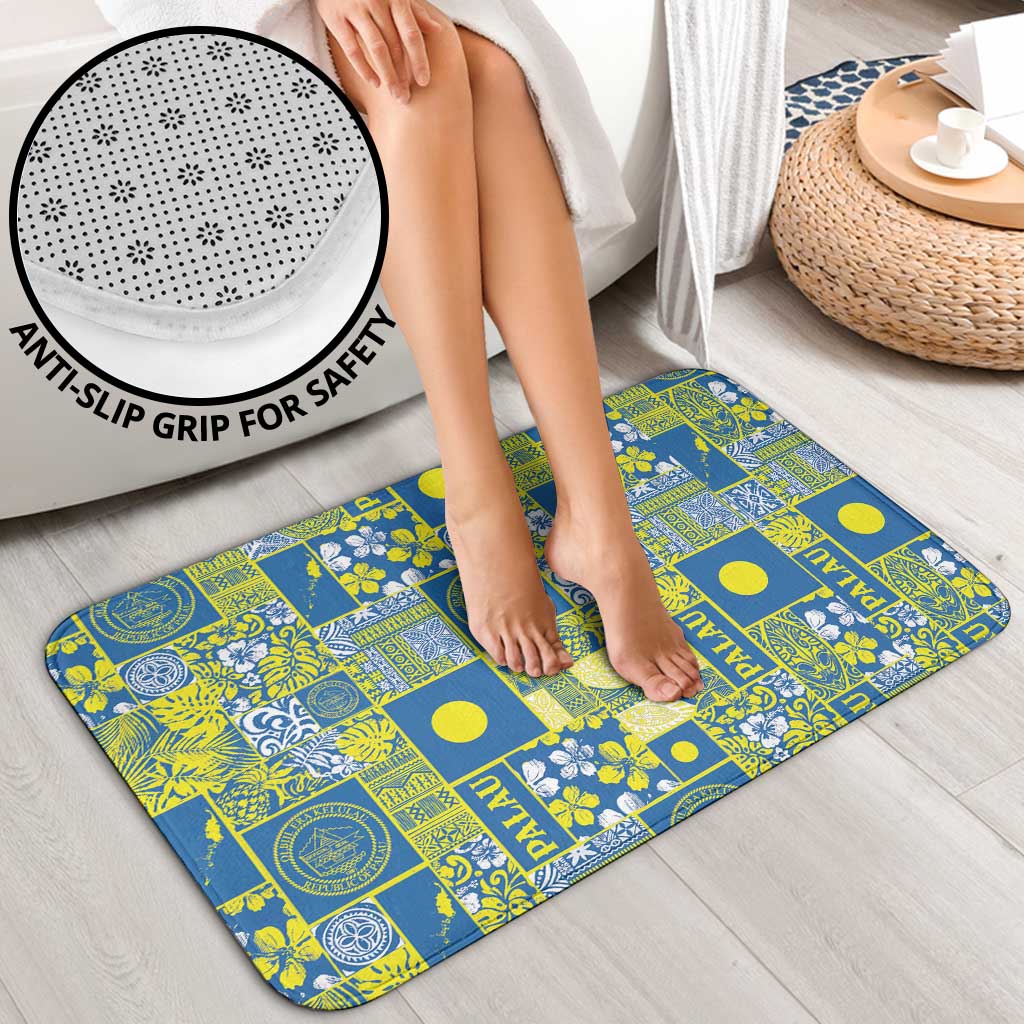 Palau Ungil Kurismas Bathroom Set Pacific Patchwork Xmas Vibes LT9 - Polynesian Pride