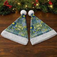 Palau Ungil Kurismas Christmas Santa Hat Pacific Patchwork Xmas Vibes LT9 - Polynesian Pride