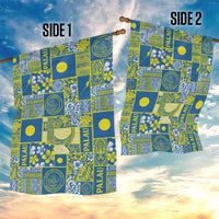 Palau Ungil Kurismas Garden Flag Pacific Patchwork Xmas Vibes - Polynesian Pride