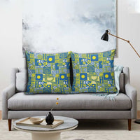 Palau Ungil Kurismas Pillow Cover Pacific Patchwork Xmas Vibes LT9 - Polynesian Pride