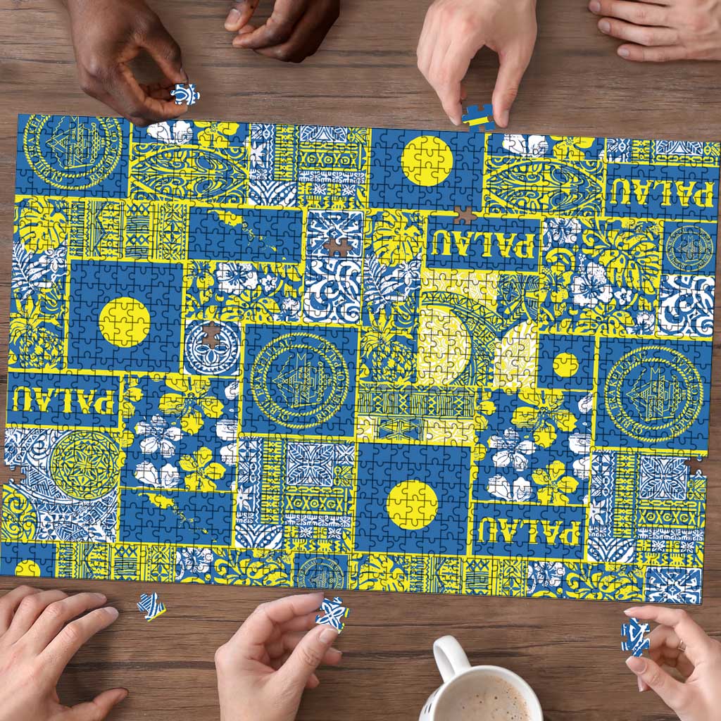 Palau Ungil Kurismas Puzzle Pacific Patchwork Xmas Vibes LT9 - Polynesian Pride
