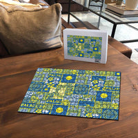 Palau Ungil Kurismas Puzzle Pacific Patchwork Xmas Vibes LT9 - Polynesian Pride