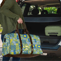Palau Ungil Kurismas Travel Bag Pacific Patchwork Xmas Vibes LT9 - Polynesian Pride