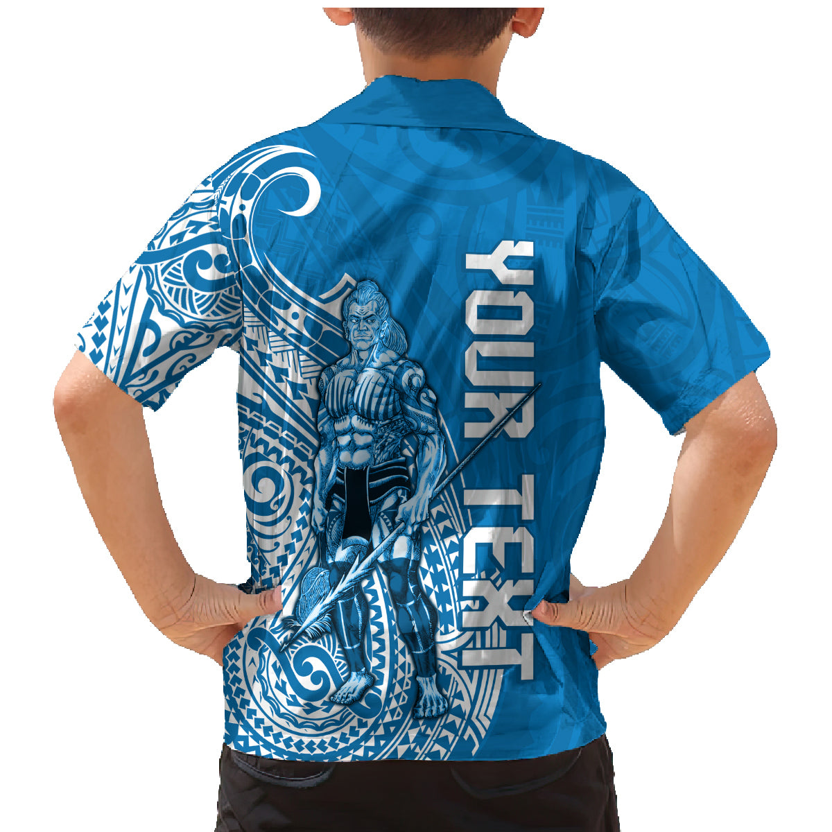 Yap Day 1 March Family Matching Mermaid Dress and Hawaiian Shirt Micronesia Yapese Warrior LT9 - Polynesian Pride