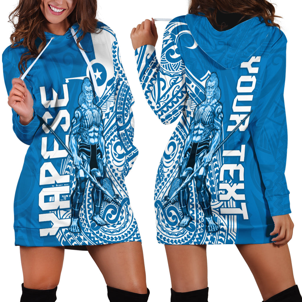 Yap Day 1 March Hoodie Dress Micronesia Yapese Warrior LT9 - Polynesian Pride