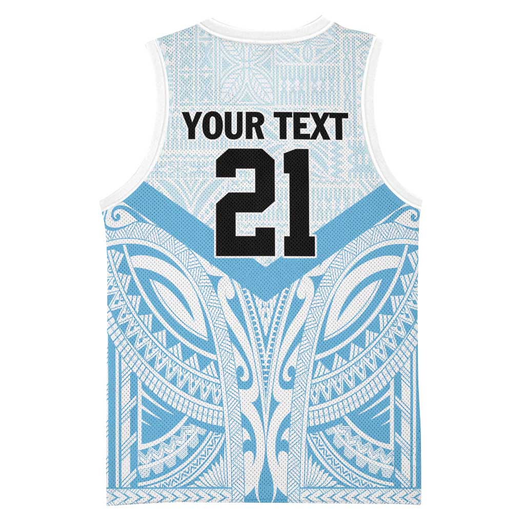 Fiji Football Custom Basketball Jersey Bula Boys Go Champions LT9 - Polynesian Pride