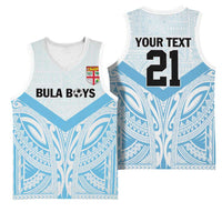 Fiji Football Custom Basketball Jersey Bula Boys Go Champions LT9 - Polynesian Pride