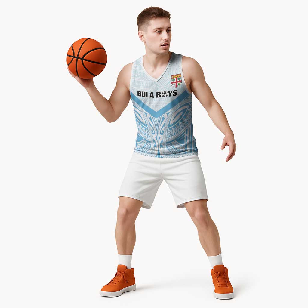 Fiji Football Custom Basketball Jersey Bula Boys Go Champions LT9 - Polynesian Pride