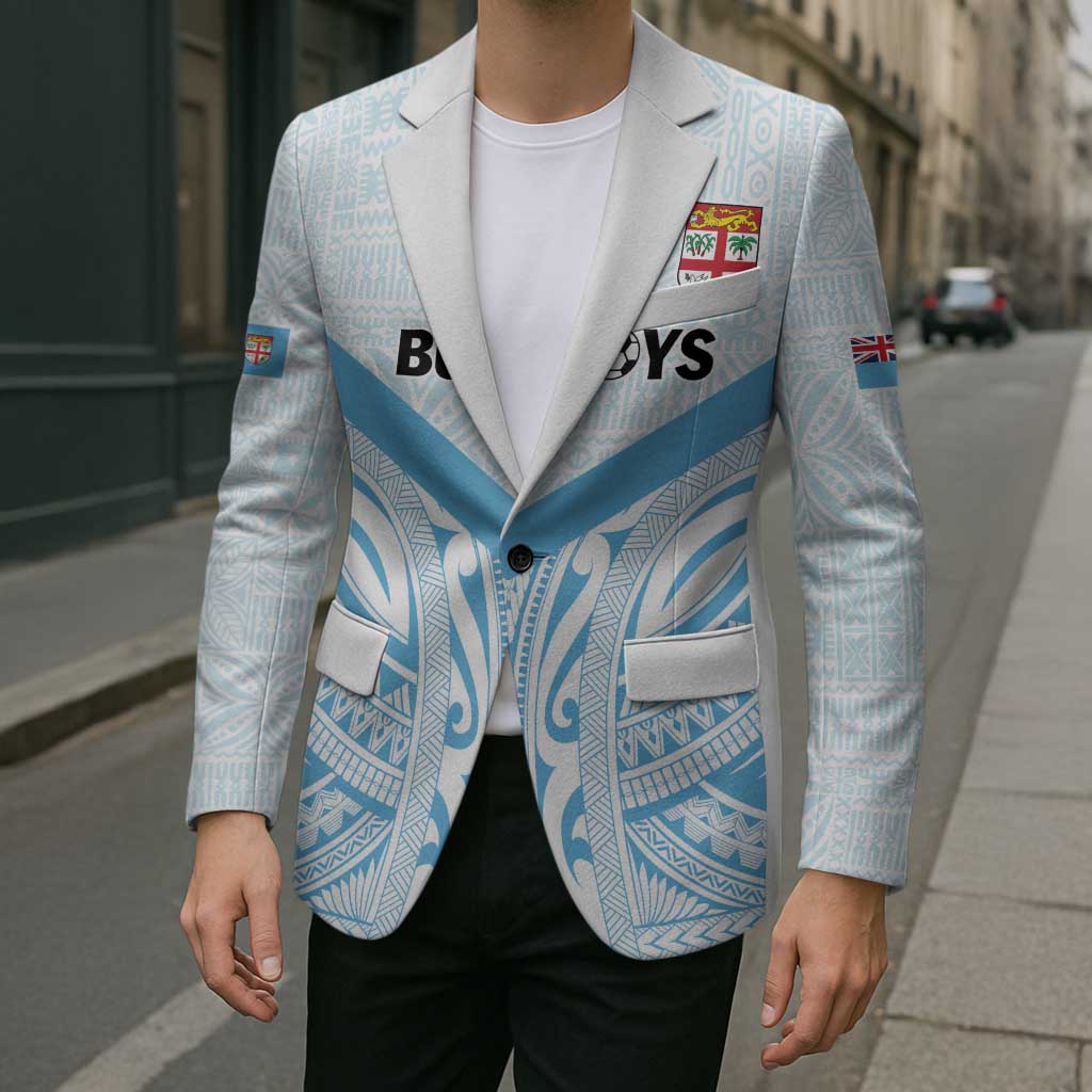 Fiji Football Custom Blazer Bula Boys Go Champions - Polynesian Pride