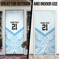 Fiji Football Custom Door Cover Bula Boys Go Champions - Polynesian Pride