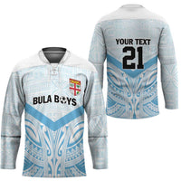 Fiji Football Custom Hockey Jersey Bula Boys Go Champions - Polynesian Pride