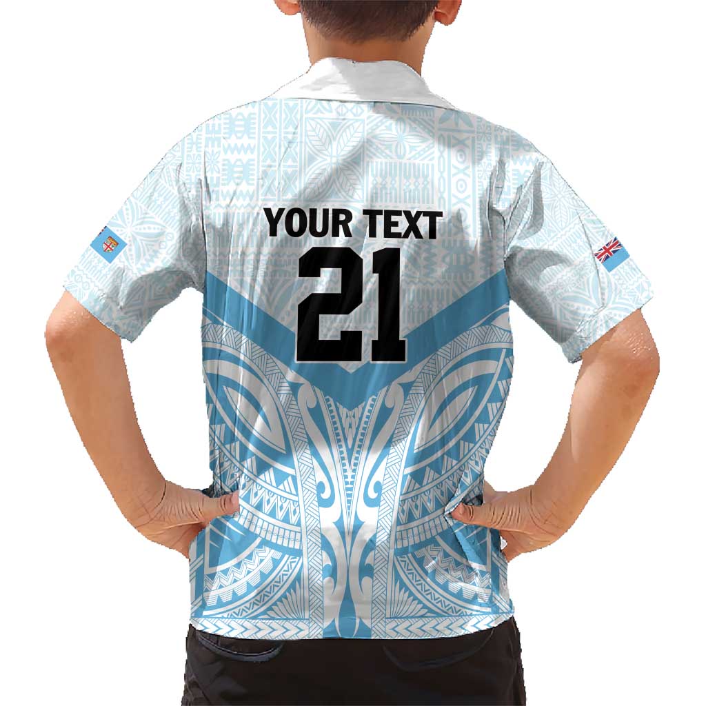 Fiji Football Custom Kid Hawaiian Shirt Bula Boys Go Champions LT9 - Polynesian Pride