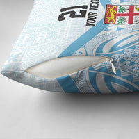 Fiji Football Custom Pillow Cover Bula Boys Go Champions - Polynesian Pride