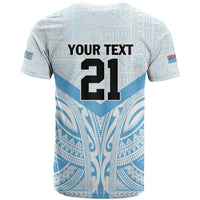 Fiji Football Custom T Shirt Bula Boys Go Champions