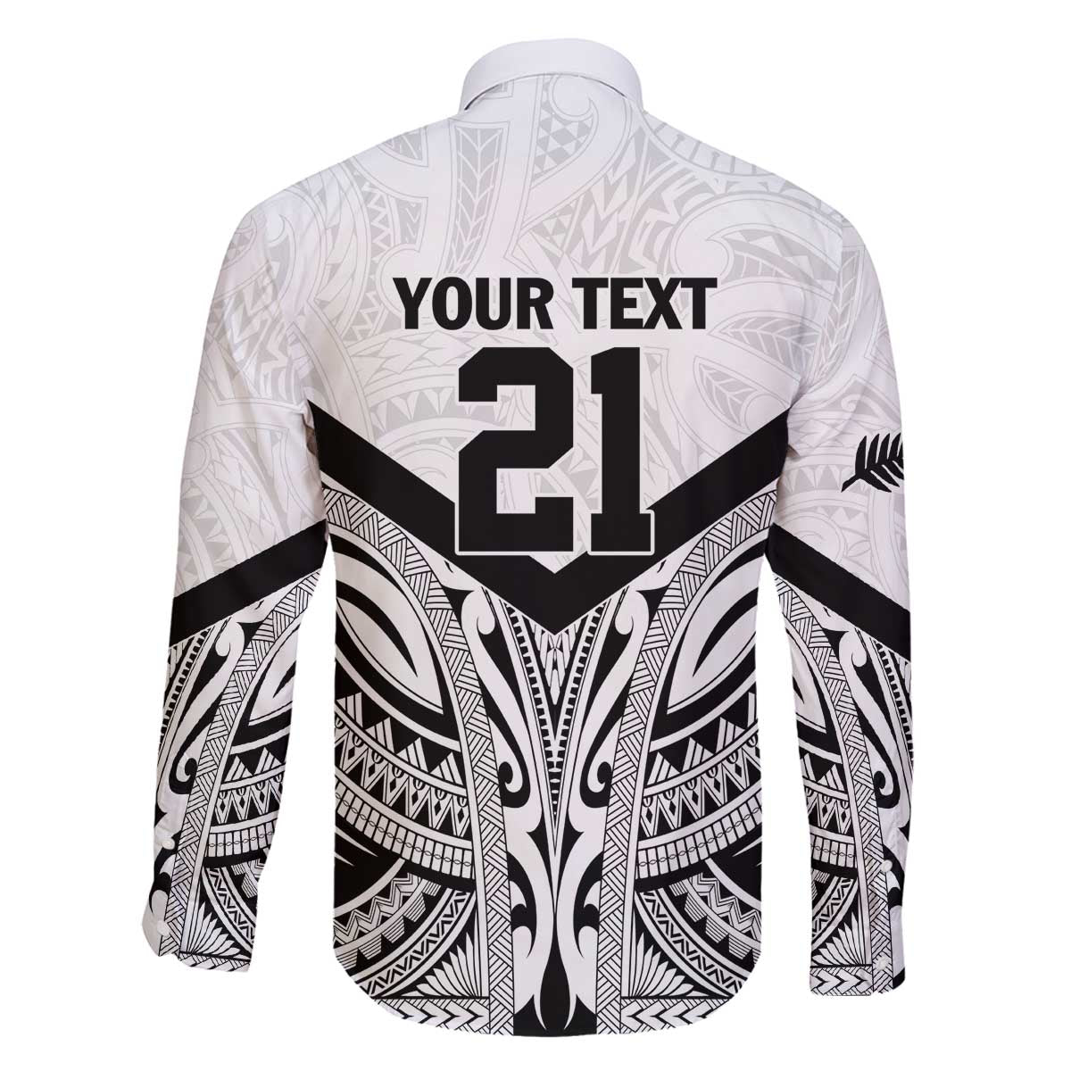 New Zealand Football Custom Family Matching Off The Shoulder Long Sleeve Dress and Hawaiian Shirt All White Fern Go Champions