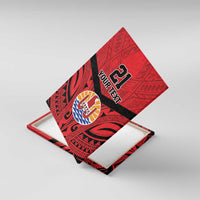 Tahiti Football Custom Canvas Wall Art Toa Aito Go Champions