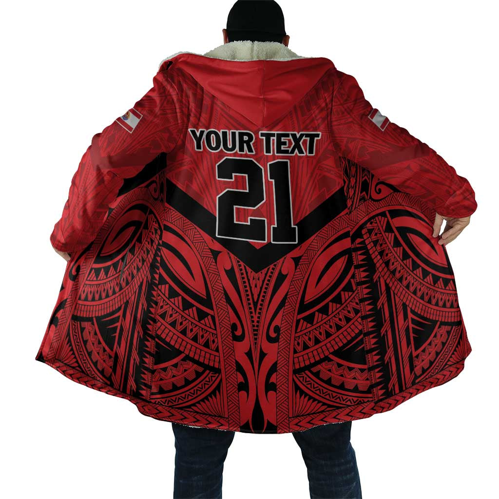 Tahiti Football Custom Cloak Toa Aito Go Champions - Polynesian Pride