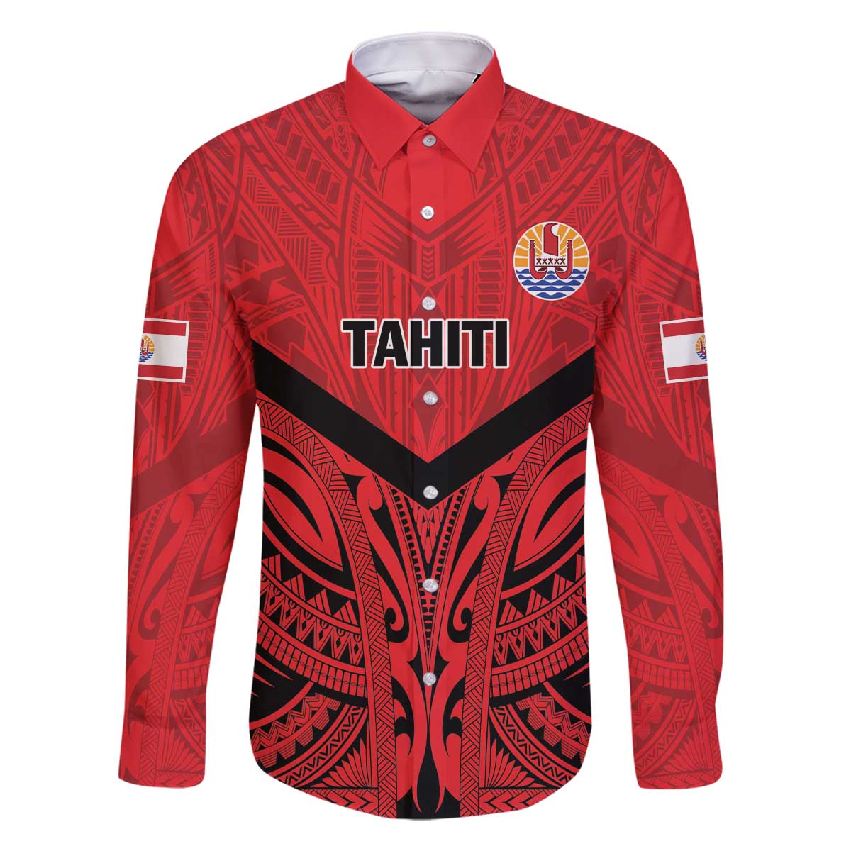 Tahiti Football Custom Family Matching Off The Shoulder Long Sleeve Dress and Hawaiian Shirt Toa Aito Go Champions