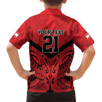 Tahiti Football Custom Kid Hawaiian Shirt Toa Aito Go Champions LT9 - Polynesian Pride