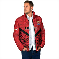 Tahiti Football Custom Padded Jacket Toa Aito Go Champions LT9 - Polynesian Pride