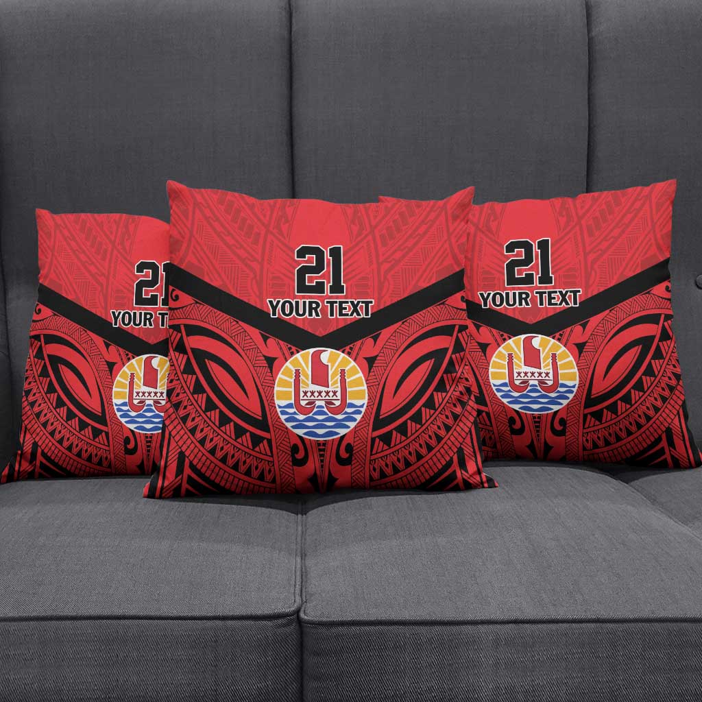 Tahiti Football Custom Pillow Cover Toa Aito Go Champions - Polynesian Pride