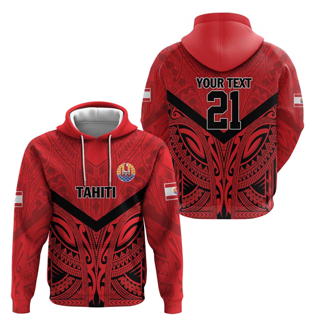 Tahiti Football Custom Zip Hoodie Toa Aito Go Champions