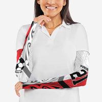 New Caledonia-Tahiti Football Custom Arm Sleeves Together Go Champions - Polynesian Pride