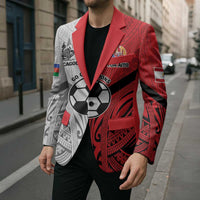 New Caledonia-Tahiti Football Custom Blazer Together Go Champions - Polynesian Pride