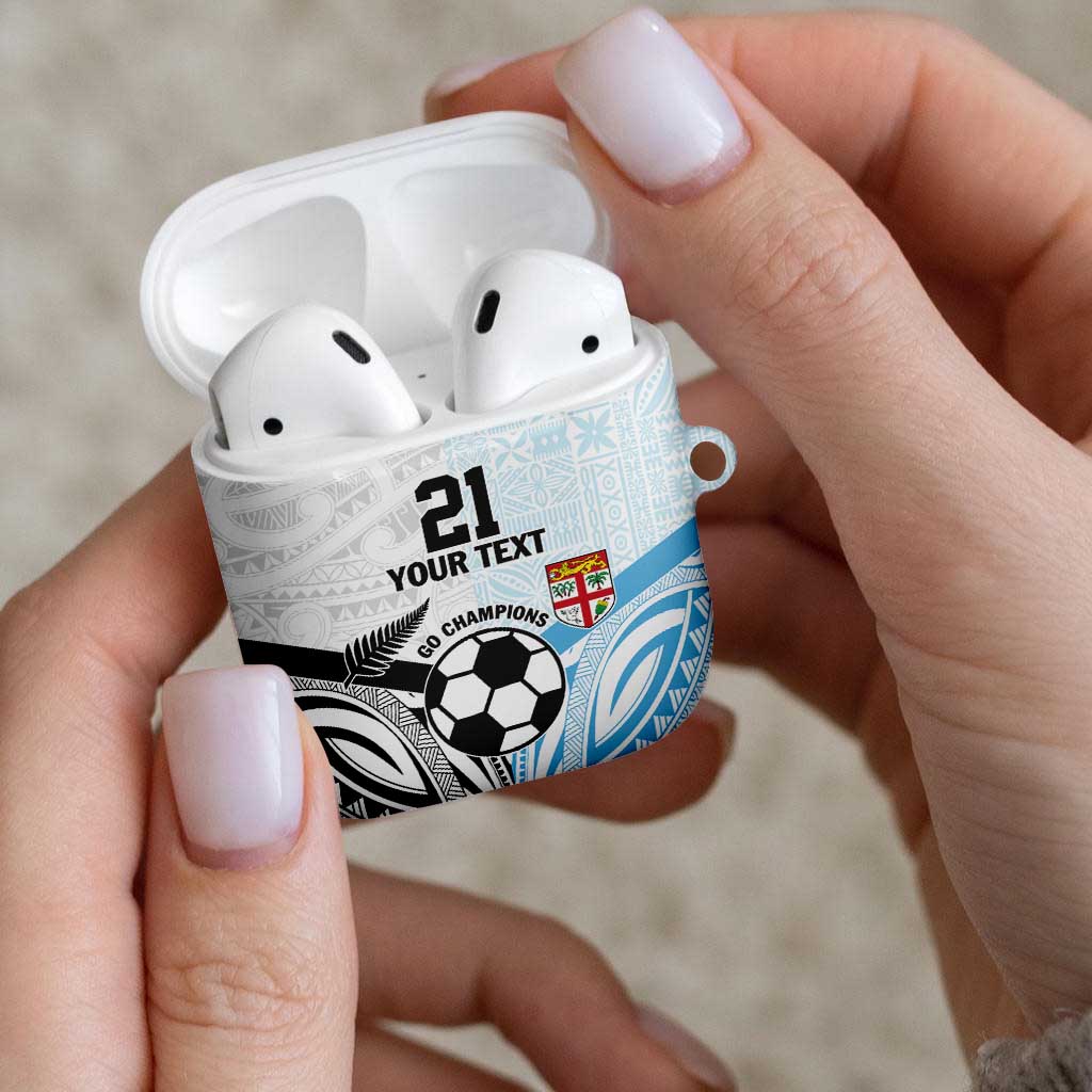 New Zealand-Fiji Football Custom AirPods Case Together Go Champions - Polynesian Pride