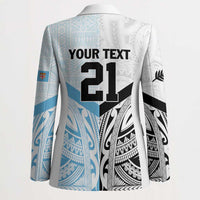 New Zealand-Fiji Football Custom Blazer Together Go Champions - Polynesian Pride