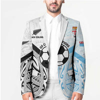 New Zealand-Fiji Football Custom Blazer Together Go Champions - Polynesian Pride